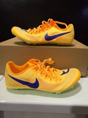 Nike Zoom Ja Fly 4 Track Sprint Spikes DR2741-800 Citron Pulse Men’s 5.5 Women 7